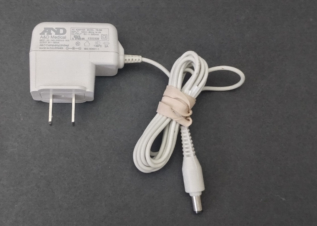 *Brand NEW**GENUINE* A&D Medical TB-233 6V 500mA AC Adapter Power Supply